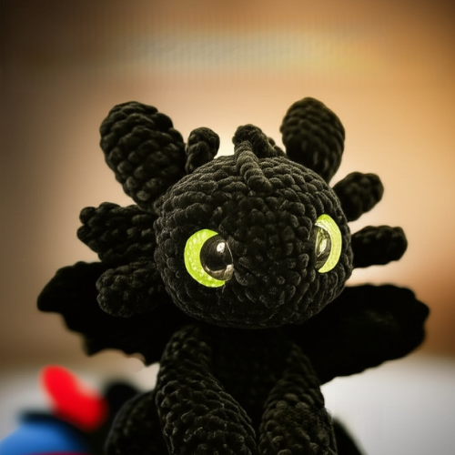 Fury Dragon Crochet-CrochetCreature
