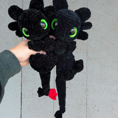 Fury Dragon Crochet-CrochetCreature