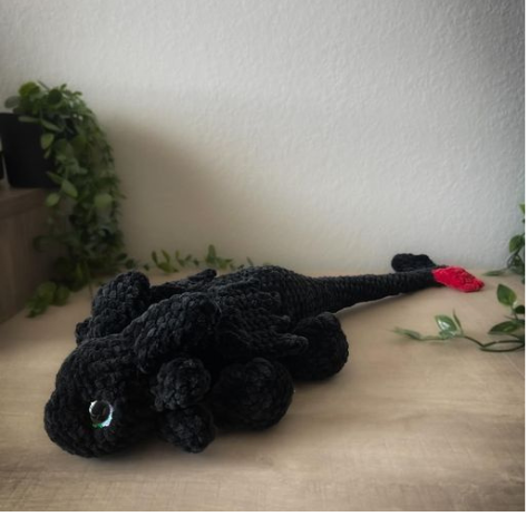 Fury Dragon Crochet-CrochetCreature