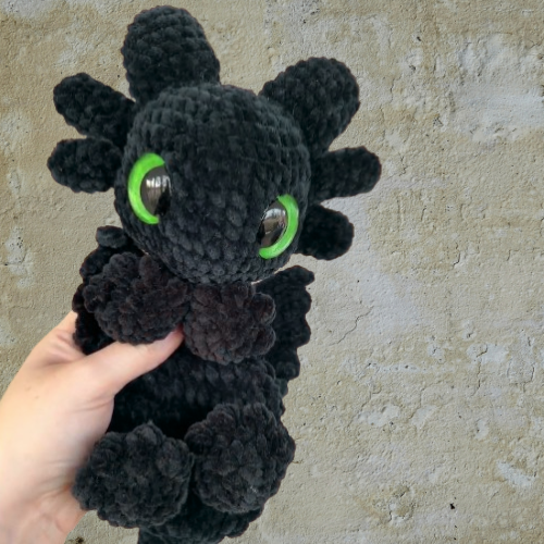 Fury Dragon Crochet-CrochetCreature
