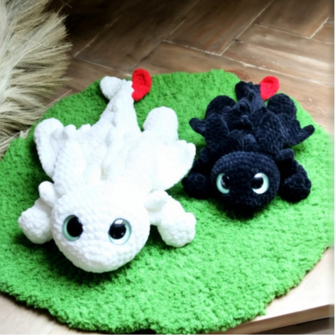 Fury Dragon Crochet-CrochetCreature