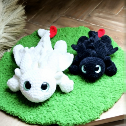 Fury Dragon Crochet-CrochetCreature