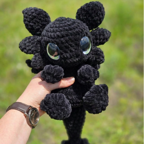 Fury Dragon Crochet-CrochetCreature