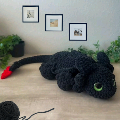 Fury Dragon Crochet-CrochetCreature